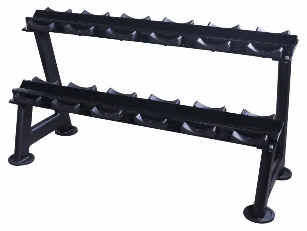 Lifemaxx LMX Dumbbellrack 15 Sets - Zwart