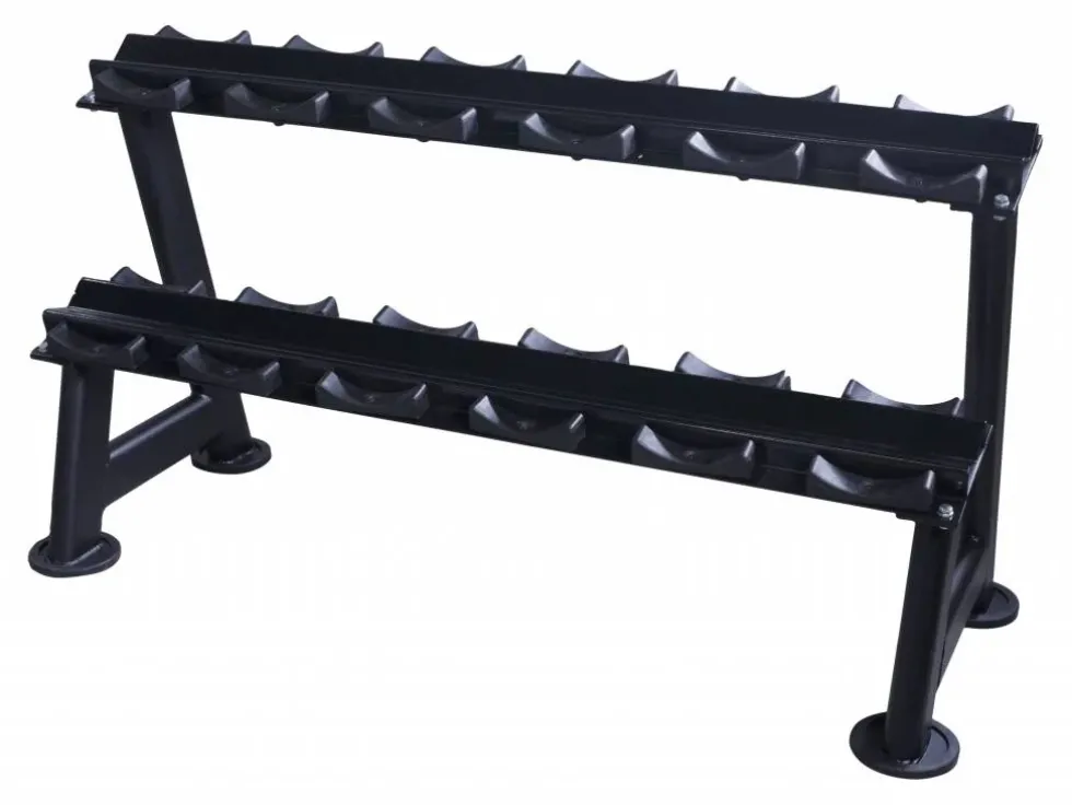 Lifemaxx LMX Dumbbellrack 16 Sets - Zwart