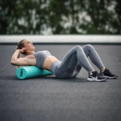 Lifemaxx LMX EVA Foam Roller - Blauw - 90 cm