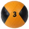 Lifemaxx LMX Medicijn Bal - Medicine Ball - 3 kg - Zwart/Oranje