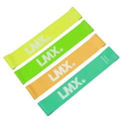 Lifemaxx LMX Mini Weerstandsband - Medium - Oranje - 10 stuks