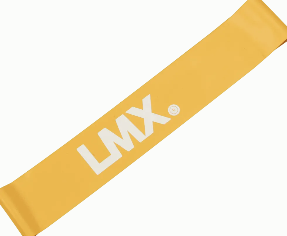 Lifemaxx LMX Mini Weerstandsband - Medium - Oranje - 10 stuks