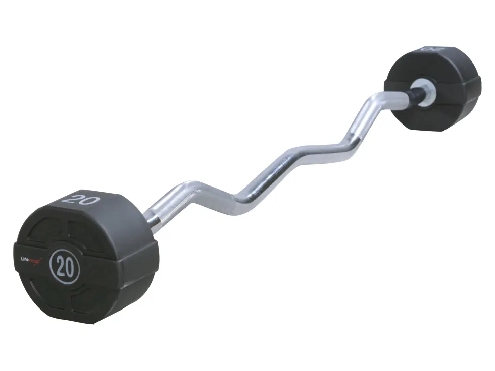 Lifemaxx PU EZ Curl Halterstang 30 kg