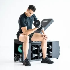 Lifemaxx Ronde PU Dumbbell Set - 2 x 36 kg