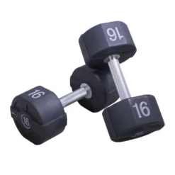 Lifemaxx Ronde PU Dumbbell Set - 2 x 58 kg