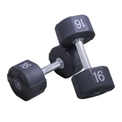 Lifemaxx Ronde PU Dumbbell Set - 2 x 26 kg