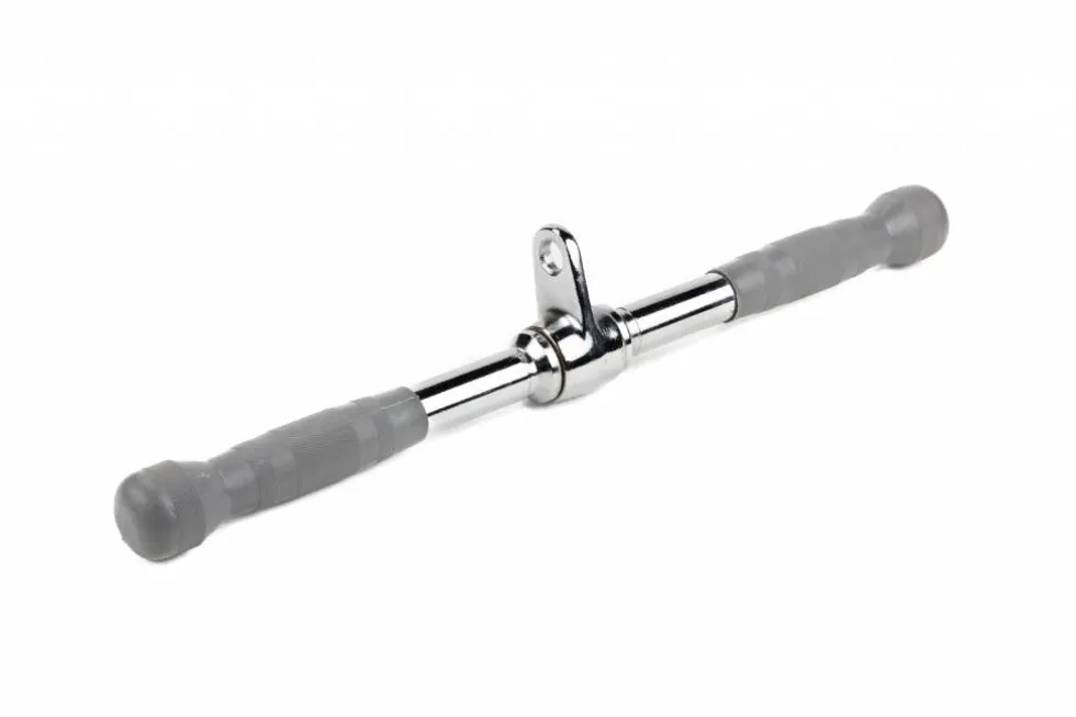 Lifemaxx Triceps Straight Bar PU Grip - Grijs