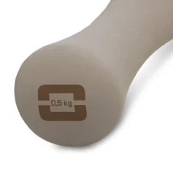 Liveness Neopreen Yoga Dumbbell - 0,5 kg - Zand