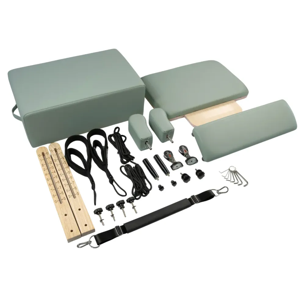 Liveness Opvouwbare Eikenhout Reformer PTX 3000 - Green Tea