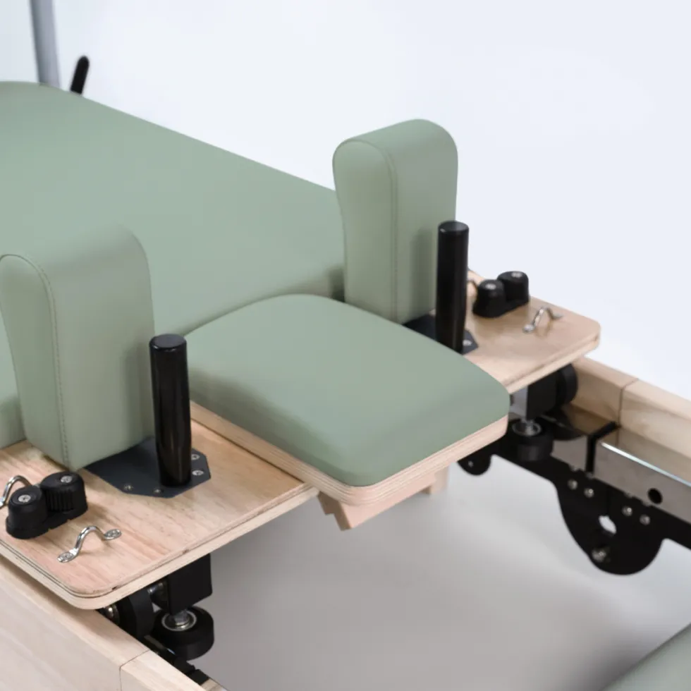 Liveness Opvouwbare Eikenhout Reformer PTX 3000 - Green Tea