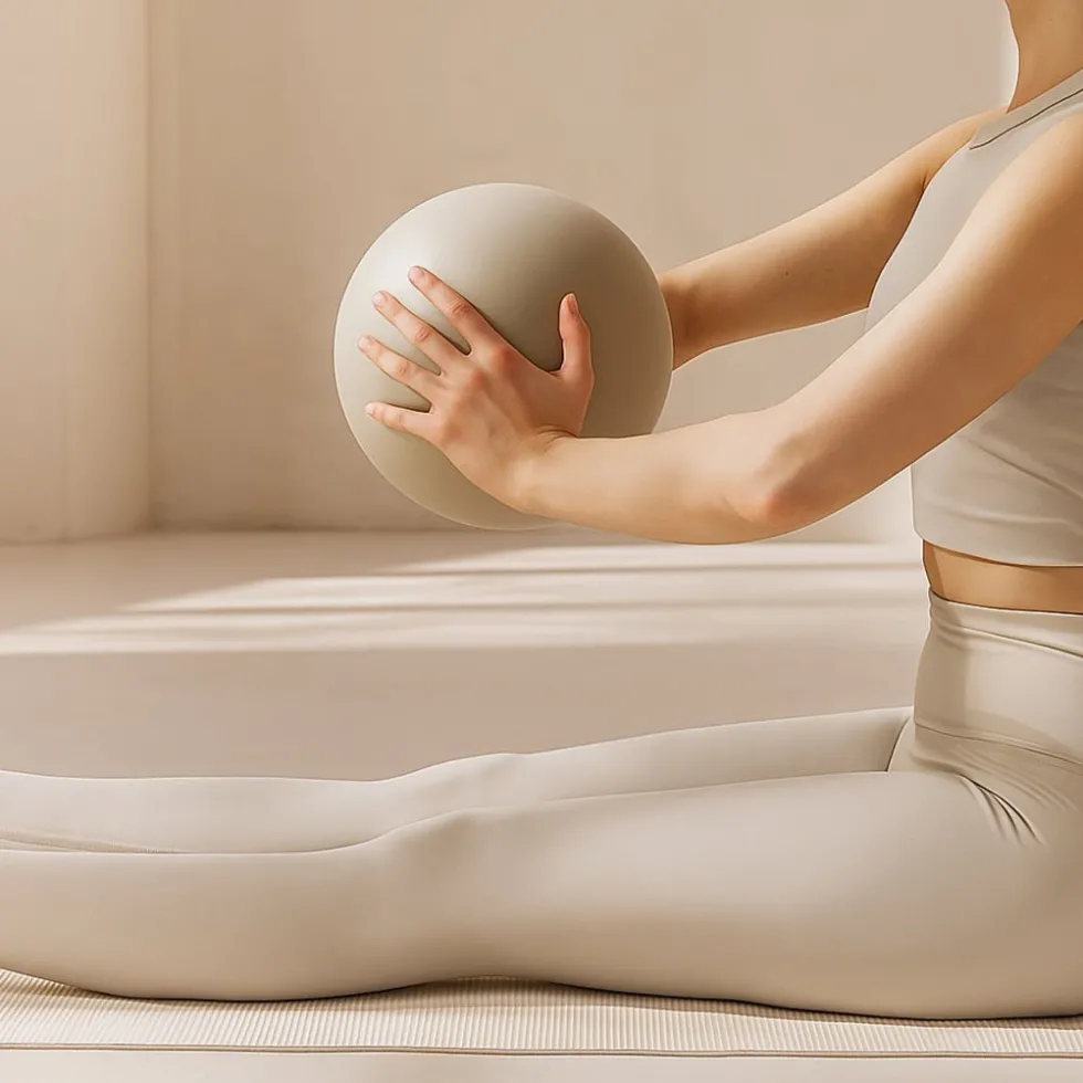 Mewave Pilates Bal - Beige