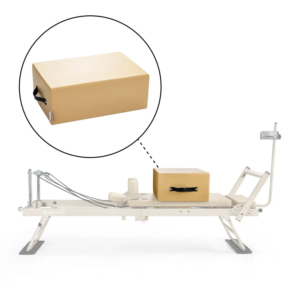 Mewave Pilates Box voor Reformer Pro - Beige