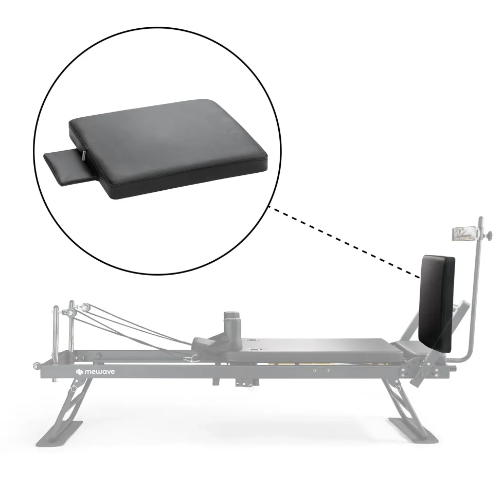 Mewave Pilates Jumpboard voor Reformer Pro - Zwart