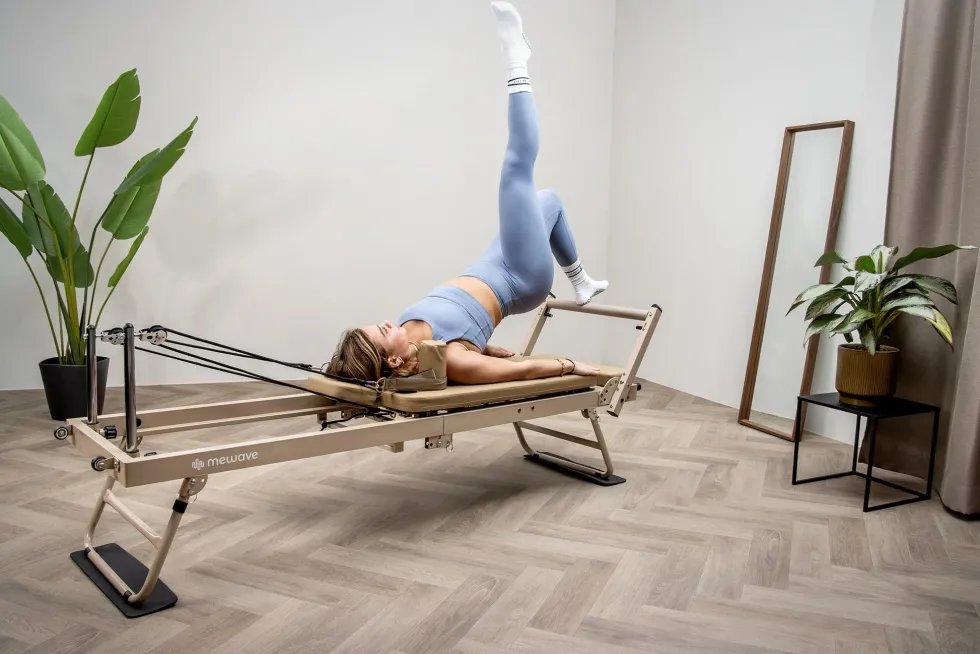 Mewave Pilates Reformer Pro - Beige