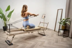 Mewave Pilates Reformer Pro Complete Set - Beige