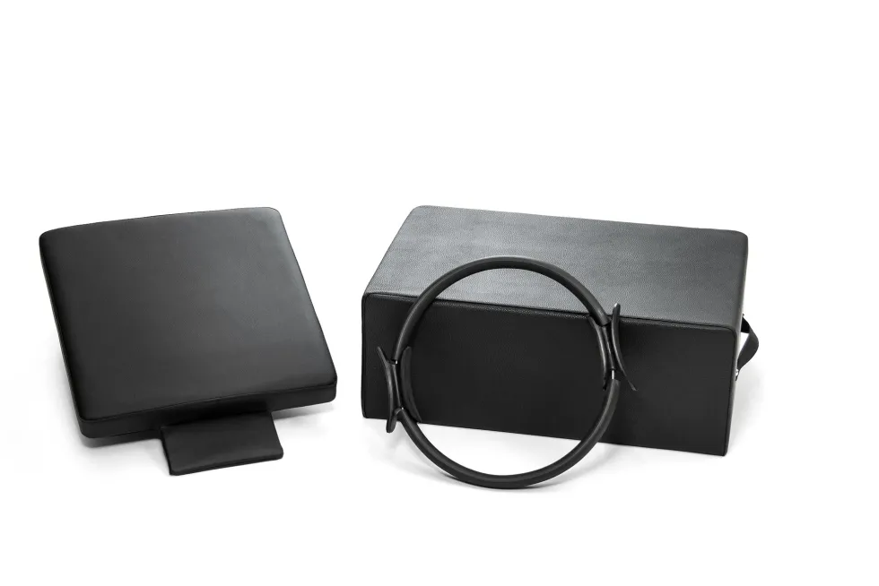 Mewave Pilates Reformer Pro Complete Set - Zwart