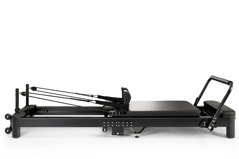 Mewave Pilates Reformer Pro Premium - Zwart