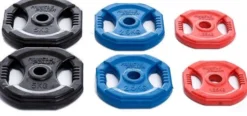 Muscle Power Aerobics Halterschijf - 30 mm - 2.5 kg - Blauw - Per stuk