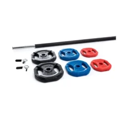 Muscle Power Aerobics Pump Set Gekleurd - 20 kg