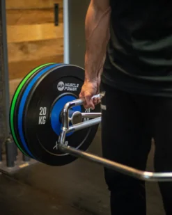 Muscle Power Bumper Plate Pro - Olympische Halterschijf 50 mm - 20 kg