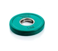Muscle Power Fractional Olympic Bumper Plate - Halterschijf - 50 mm - 1 kg
