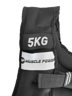 Muscle Power Gewichtsvest - Zwart - 5 kg