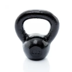 Muscle Power Gietijzeren Kettlebell - Zwart - 4 kg