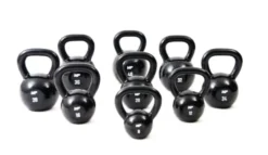 Muscle Power Gietijzeren Kettlebell - Zwart - 24 kg