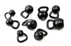 Muscle Power Gietijzeren Kettlebell - Zwart - 40 kg