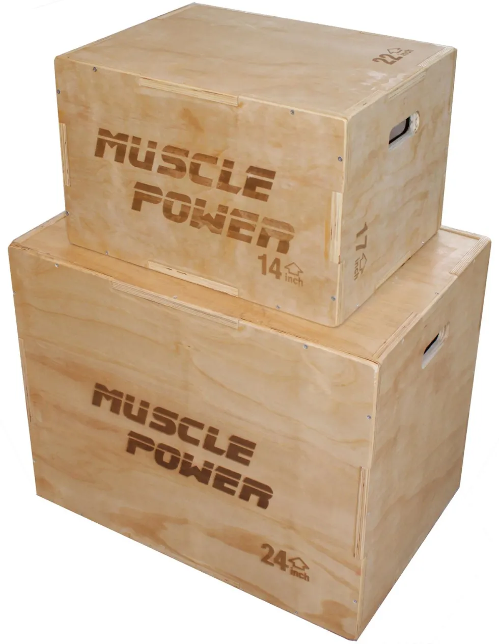 Muscle Power Houten Plyo Box