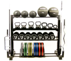 Muscle Power Multi Opbergrek - Opbergsysteem - Zwart