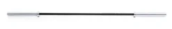 Muscle Power Olympische Crossfit Bar - Zwart/Chroom - 220 cm