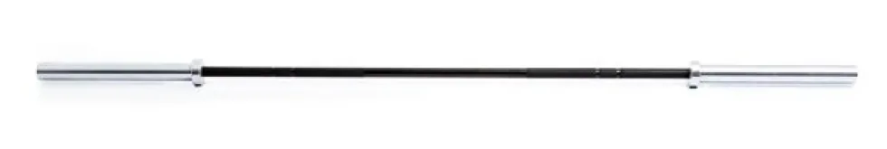 Muscle Power Olympische Crossfit Bar - Zwart/Chroom - 220 cm