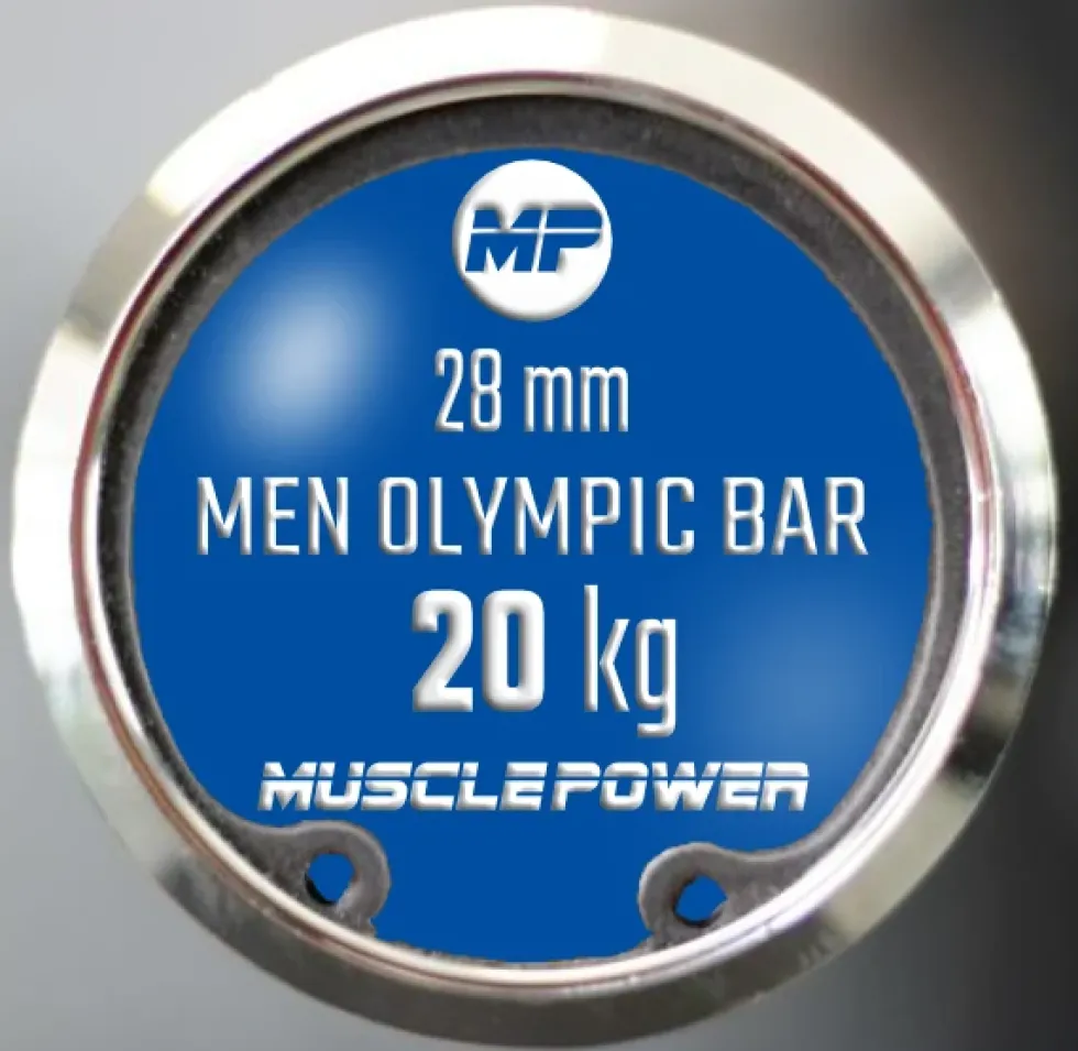 Muscle Power Olympische Halterstang 218 cm - High Performance