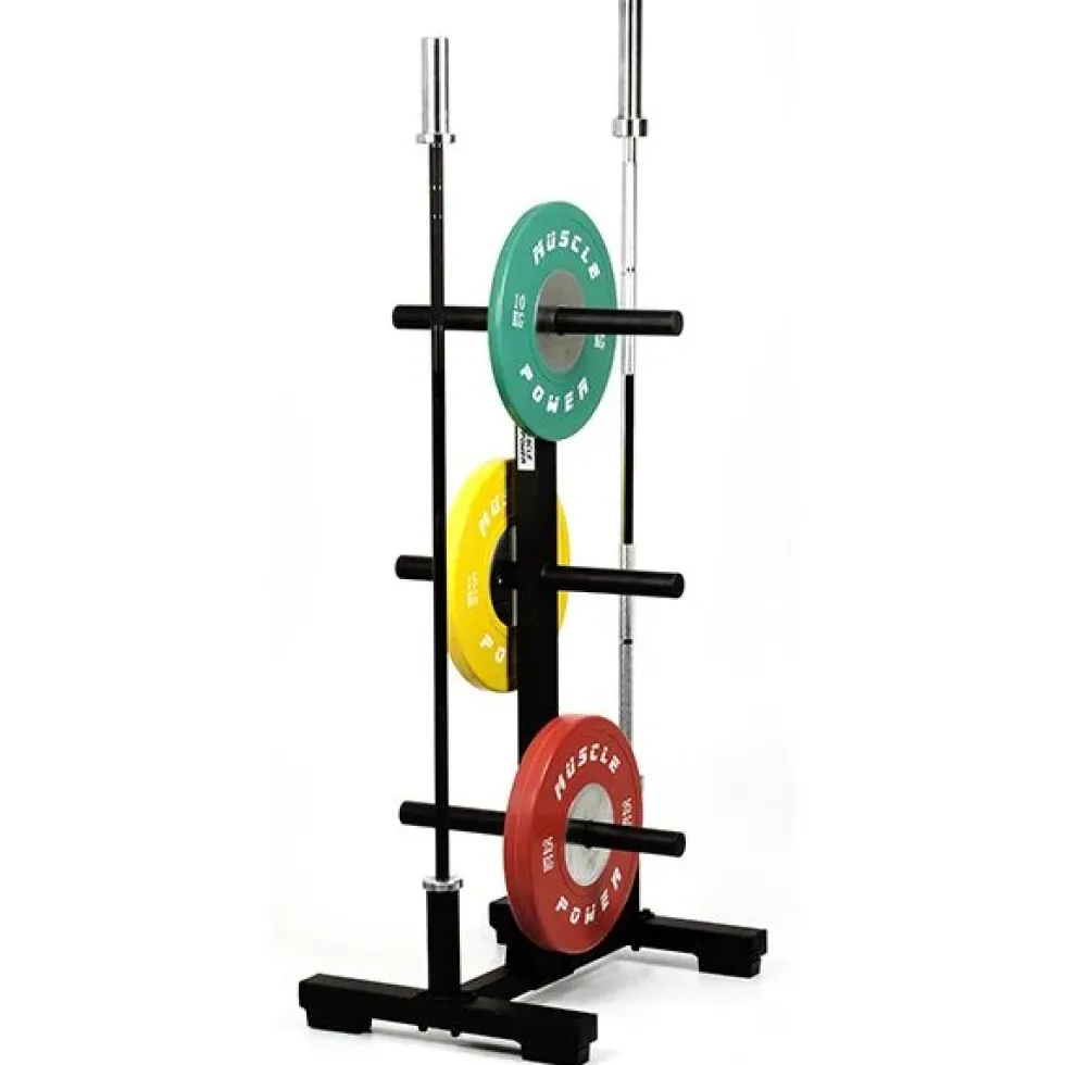 Muscle Power Opbergrek voor Bumper Plates en Halterstangen