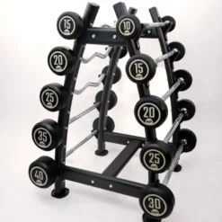 Muscle Power Opbergrek voor 10 Vaste Halterstangen