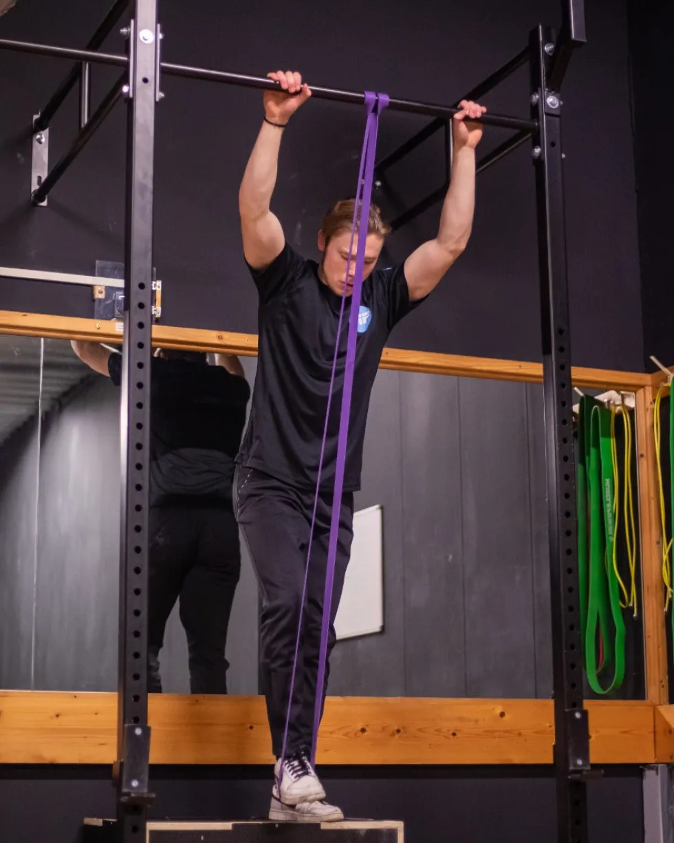 Muscle Power Power Band - Paars - Medium