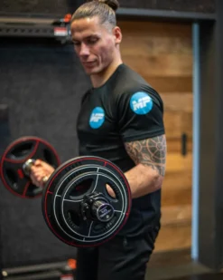 Muscle Power PU 4-Grip Halterschijf - 50 mm - 2,5 kg
