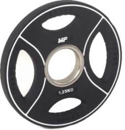 Muscle Power PU 4-Grip Halterschijf - 50 mm - 1,25 kg