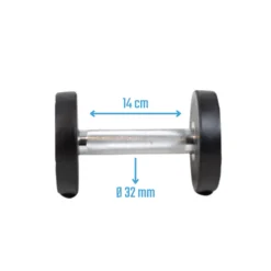 Muscle Power Ronde Dumbbell - Per Stuk