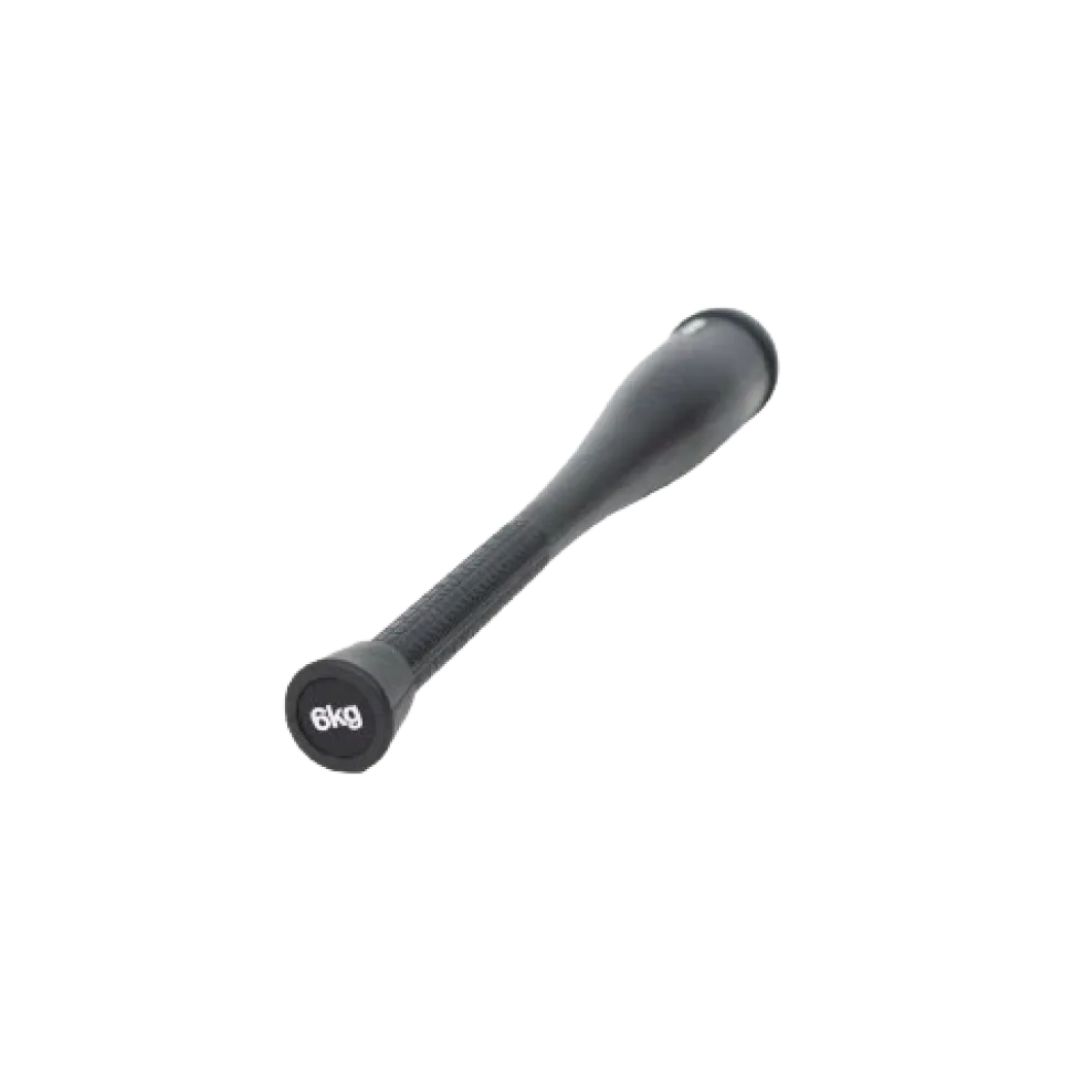 Muscle Power Rubber Clubbell - 6 kg