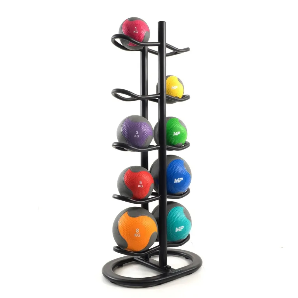 Muscle Power Rubber Medicijnbal - 4 kg