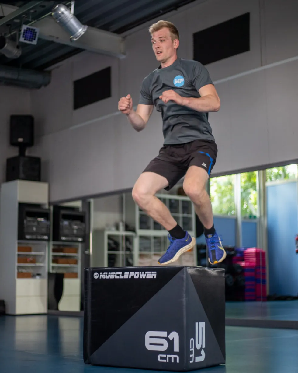 Muscle Power Soft Plyo Box - Zwart