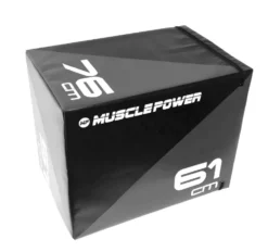 Muscle Power Soft Plyo Box - Zwart