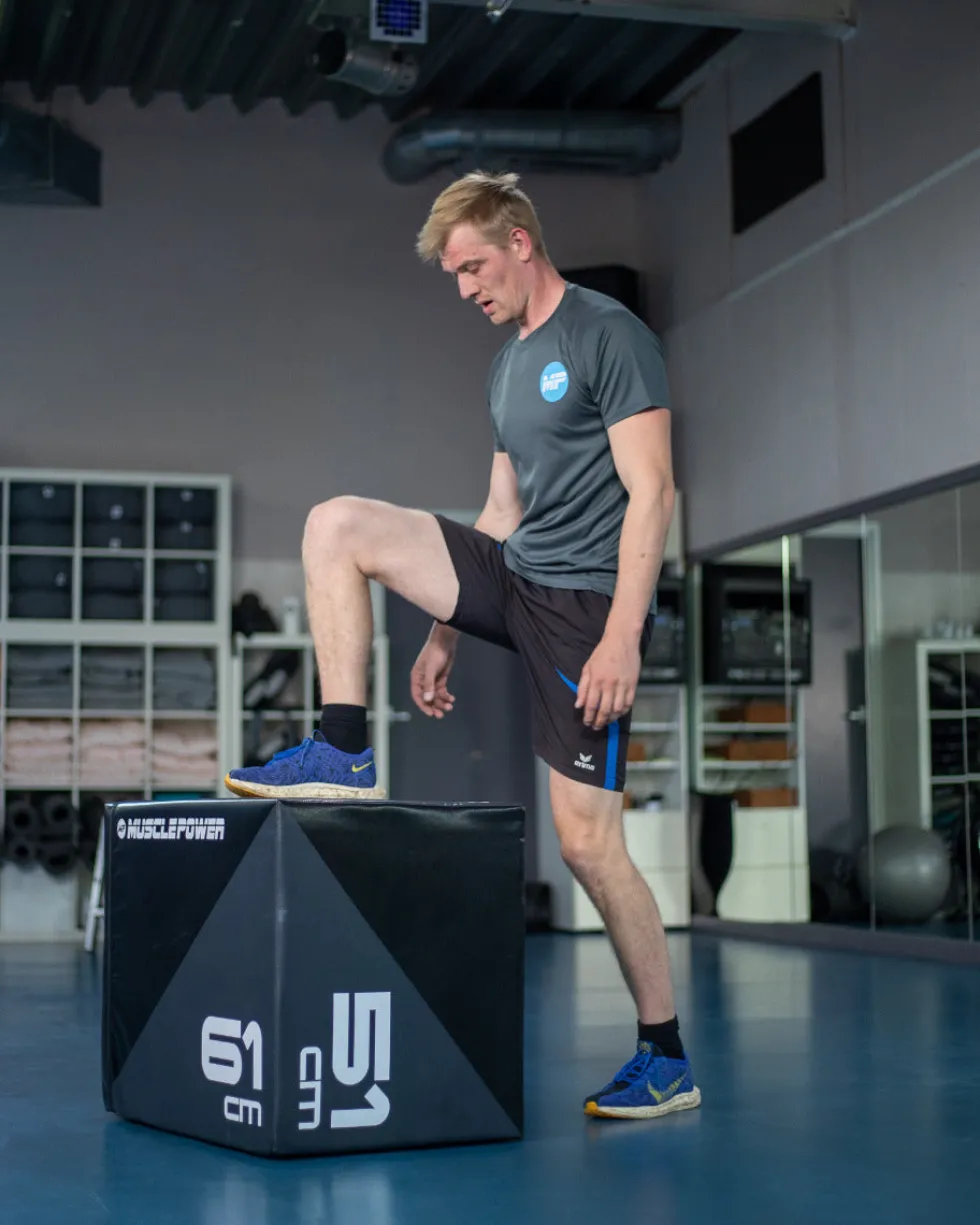 Muscle Power Soft Plyo Box - Zwart