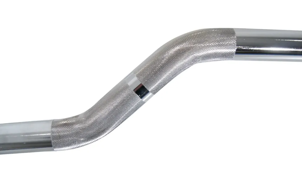 Muscle Power Vaste Curl Halterstang Rubber - 10 kg