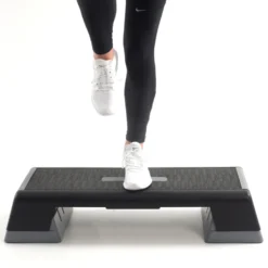 Muscle Power Verstelbare Aerobic Step - Monoblok XXL - Zwart/Grijs