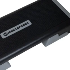 Muscle Power Verstelbare Aerobic Step - Monoblok XXL - Zwart/Grijs