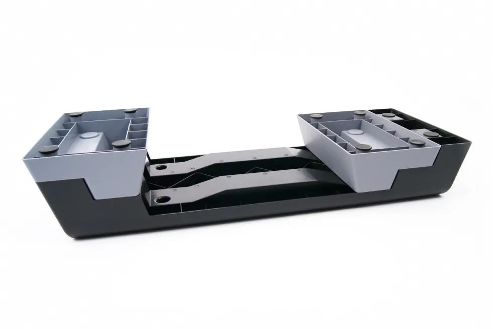 Muscle Power Verstelbare Aerobic Step - Monoblok XXL - Zwart/Grijs