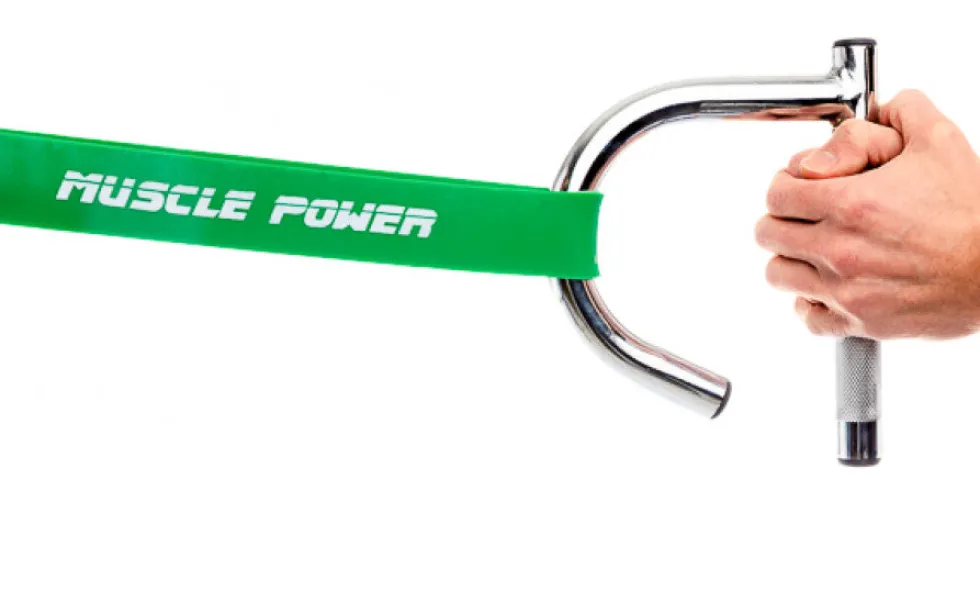 Muscle Power Weerstandsband Handgreep